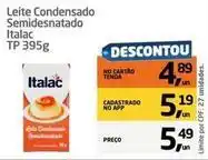 Tenda Atacado Italac - leite condensado semidesnatado oferta