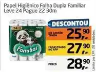Tenda Atacado Familiar - papel higiênico folha dupla oferta