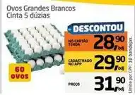 Tenda Atacado Ovos grandes brancos oferta