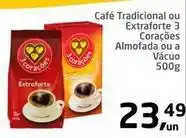 Tenda Atacado 3 corações - café tradicional ou extraforte oferta