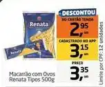 Tenda Atacado Renata - macarrão com ovos oferta