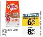 Tenda Atacado Putz - areia para gatos oferta