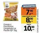 Tenda Atacado Lar - frango a passarinho congelado oferta
