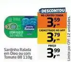 Tenda Atacado 88 - sardinha ralada em oleo ou com tomate oferta