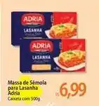 Atacadão Adria - massa de semola para lasanha oferta