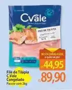 Atacadão C-vale - filé de tilápia congelado oferta