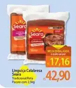 Atacadão Seara - linguiça calabresa oferta