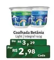Novo Atacarejo Betânia - coalhada oferta
