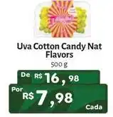 Novo Atacarejo Uva cotton candy nat flavors oferta