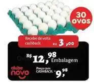 Novo Atacarejo 30 ovos oferta