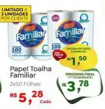 Novo Atacarejo Familiar - papel toalha oferta