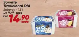 Dia Sorvete Tradicional DIA oferta
