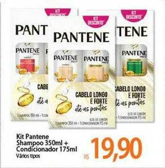 Atacadão Kit Pantene Shampoo + Condicionador oferta