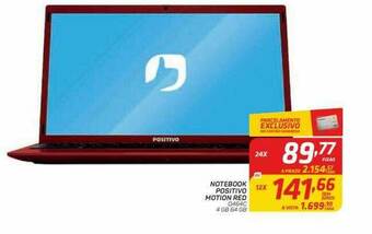 GBarbosa Notebook Positivo Motion Red oferta