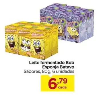 Leite fermentado Bob Esponja Batavo