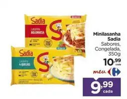 Carrefour Minilasanha Sadia Sabores oferta