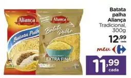 Carrefour Batata palha Aliança Tradicional oferta