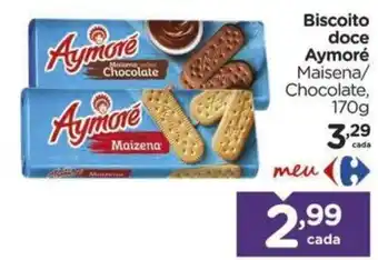 Carrefour Biscoito doce Aymoré Maizena/ Chocolate oferta