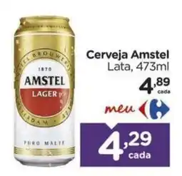 Carrefour Cerveja Amstel oferta
