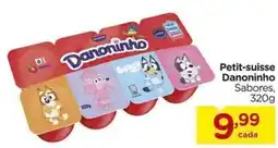 Carrefour Petit-suisse Danoninho Sabores oferta