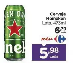 Carrefour Cerveja Heineken oferta