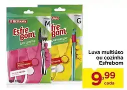 Carrefour Luva multiuso ou cozinha Esfrebom oferta