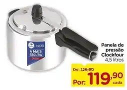 Carrefour Panela de pressão clockfour oferta