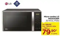 Carrefour Micro-Ondas lLG MS3043BR oferta