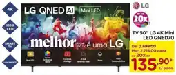 Carrefour TV LG 4k Mini Led QNED70 oferta