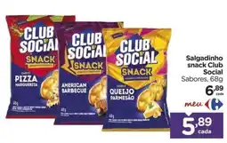Carrefour Salgadinho snack club social sabores oferta