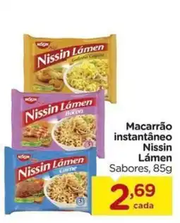 Carrefour Macarrão instantâneo Nissin Lámen Sabores oferta