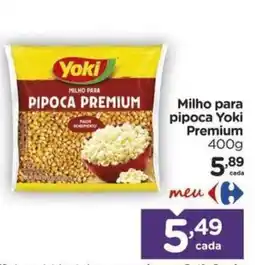 Carrefour Milho para pipoca Yoki Premium oferta