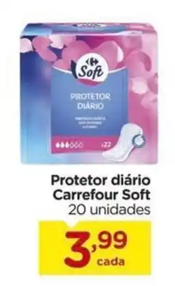 Carrefour Protetor diário Carrefour Soft oferta