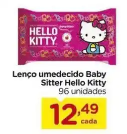 Carrefour Lenço umedecido baby sitter hello kitty oferta