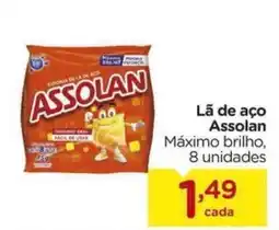 Carrefour Lã de aço assolan oferta