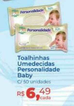 Toalhinhas Umedecidas Personalidade Baby