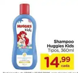 Carrefour Shampoo Huggies Kids Tipos oferta