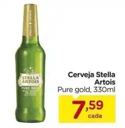 Carrefour Cerveja Stella Artois Pure gold oferta