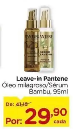 Carrefour Leave-in Pantene Óleo milagroso/Sérum Bambu oferta
