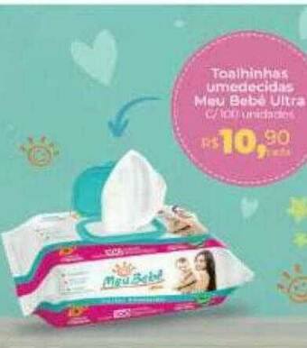 Toalhinhas Umedecidas Meu Bebé Ultra