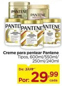 Carrefour Creme para pentear Pantene Tipos oferta
