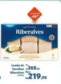 Sam's Club Riberalves - lombo de bacalhau oferta