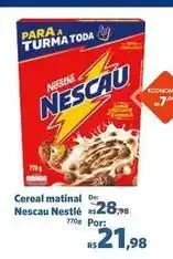 Sam's Club Nestlé - cereal matinal nescau oferta