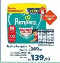 Sam's Club Pampers - fralda pants oferta