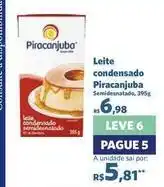 Sam's Club Piracanjuba - leite condensado oferta
