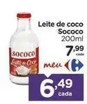 Carrefour Sococo - leite de coco oferta
