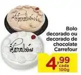 Carrefour Carrefour - bolo decorado ou decorado de chocolate oferta