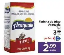 Carrefour Araguaia - farinha de trigo oferta