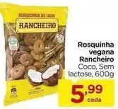 Carrefour Rancheiro - rosquinha vegana oferta
