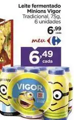 Carrefour Minions - leite fermentado oferta